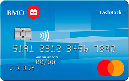 BMO CashBack Mastercard for Students
