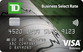 TD Business Select Rate Visa Card