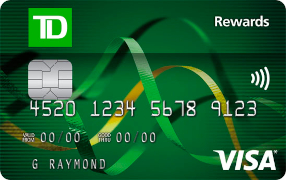 TD Reward Points Visa Card